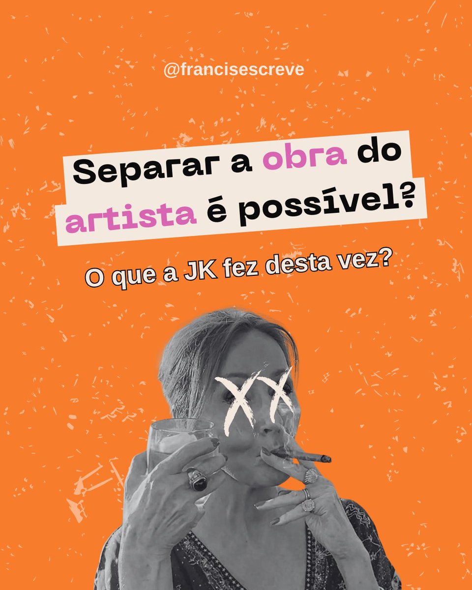 A JK Rowling foi transfóbica - de novo. Será que é realmente possível separar o autor da obra, quando o autor usa sua voz para apoiar políticas conservadoras?

Um fio 🧶