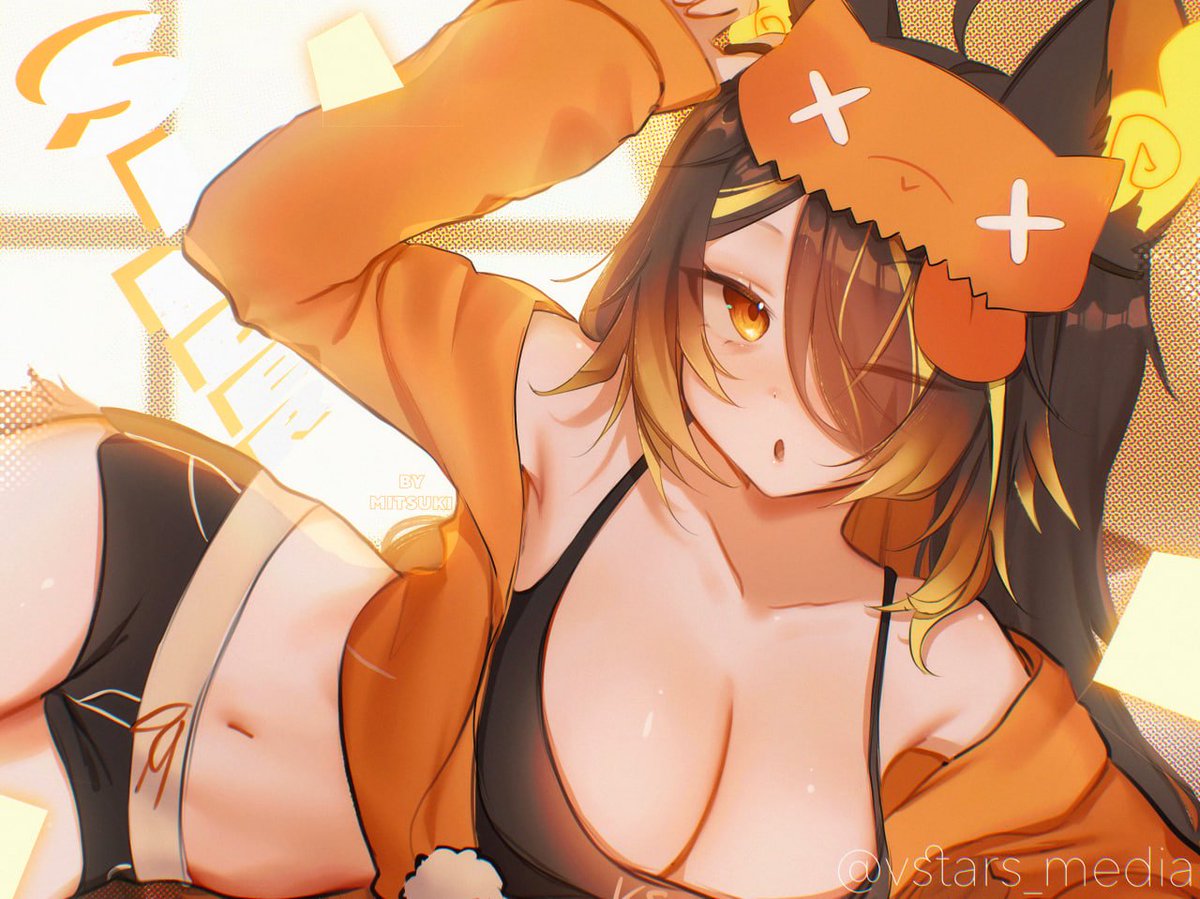 🌟 The outfit of <a href="/SinderVTuber/">Sinder 🔥</a> made a huge impression and <a href="/Tsunyash/">tsunya | VStars!</a> decided to make a gift.🧡
#SinderDoodle  #VArtist