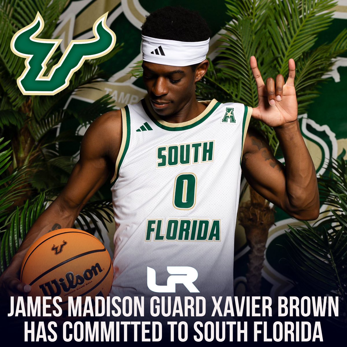 NEWS: James Madison transfer Xavier Brown has committed to South Florida, he tells <a href="/LeagueRDY/">League Ready</a>.

Brown is a 6-foot-2 guard who has played all three collegiate seasons at James Madison. Started 30 of their 32 games this season.

He averaged 10.7PPG, 3.3RPG and 2.7APG this season.