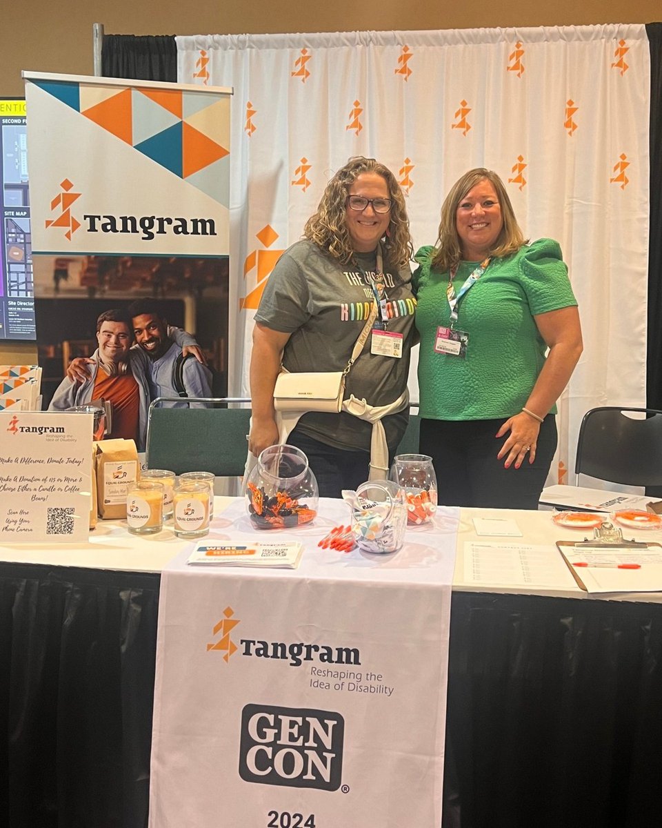 Gen_Con's tweet photo. April is Autism Acceptance and Awareness Month; we've connected with our friends at @TheTangramWay, to learn how to better support autistic individuals at large-scale events.
Learn more in our latest blog ➡️ https://t.co/DqmuFJhRrH
#GenCon2025 #GenConTogether https://t.co/TmOE3JOU9e