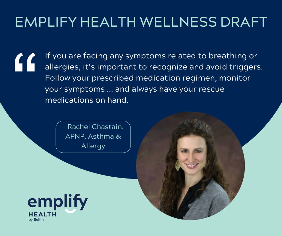 It’s almost Draft Day—and your pick for better breathing is in! When it comes to asthma and allergies, the best defense is a proactive offense. 🐝🌺🌾

Rachel Chastain, APNP, will coach you on managing asthma and allergy symptoms all season long! 
👏 heyor.ca/UWK4qI
