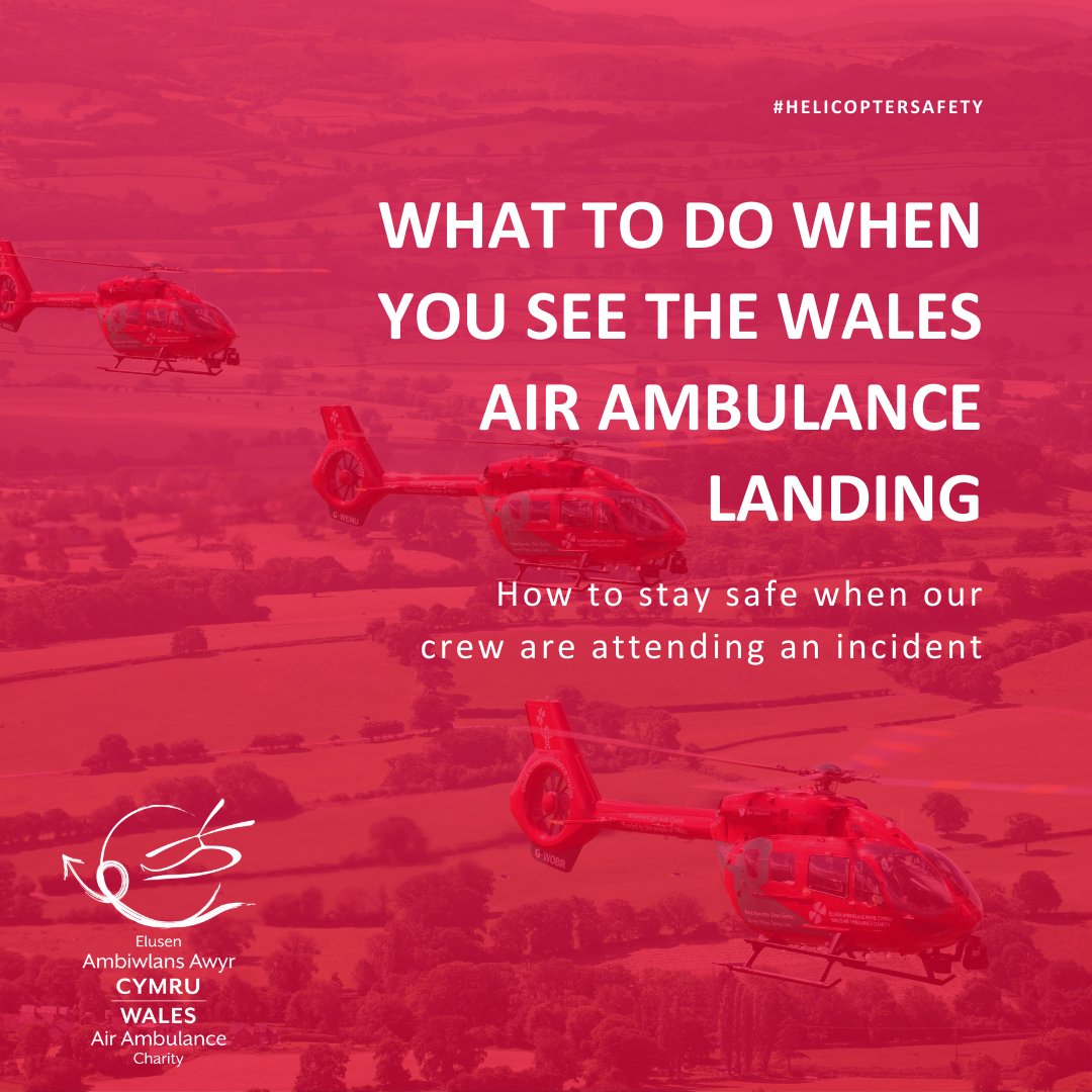 air_ambulance's tweet photo. Our helicopters fly all year round, but you may notice them more during the spring and summer months.

It's very important to stay safe if you encounter our aircraft coming in to land.

Please read through this safety information and please share to spread the message to others. https://t.co/em8ArRnzHF