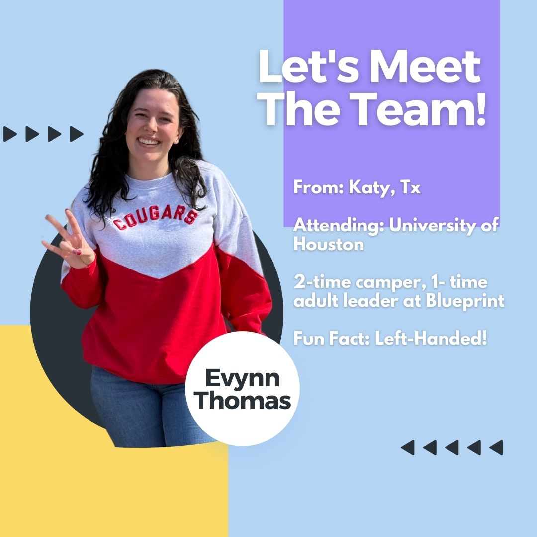 BlueprintMin's tweet photo. Meet our third Summer Staff Team Member, Evynn Thomas! Evynn has attended our summer camps as a student and an adult leader. This year, she is joining us as a Construction Team Leader! Welcome, Evynn!!

#blueprintministries #summer #staff #internshipawarenessmonth #internship https://t.co/fHf6l0y0zB