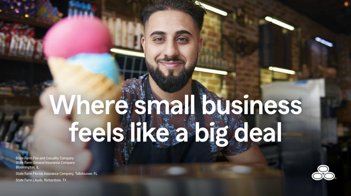 From ice cream shops to optometrists, we can help small businesses with different coverage plans. Contact me today for your small business insurance options, or if you have questions. #GoodNeighbor

st8.fm/4jAWLeu