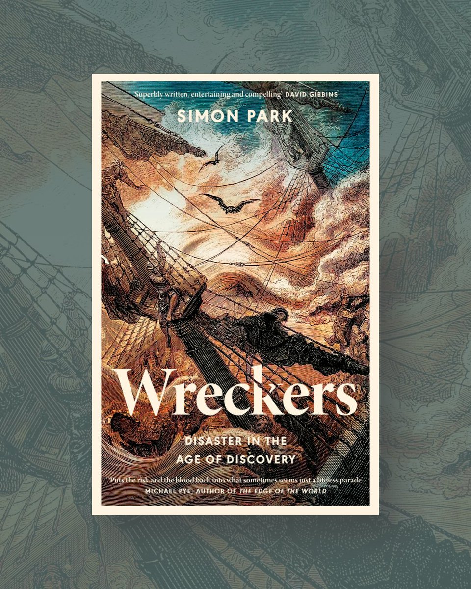 TheSohoAgencyUK's tweet image. ⚓️PUB DAY⚓️
Wreckers by Simon Park sinks the old narratives of imperialism, revealing the violent, chaotic & improvised reality of empire-building from the 15th - 17th centuries.
‘a flowing, gripping narrative, Wreckers is distinguished by enchanting stories’ @Lit_Review