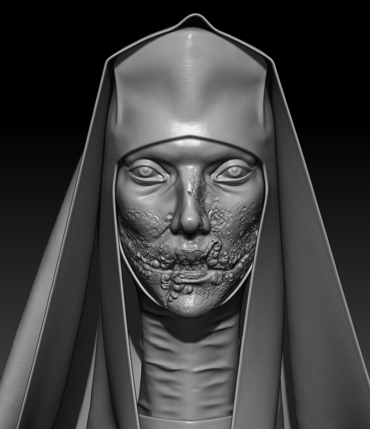 Mans be mouldy🧛‍♂️ #zbrush #characterart