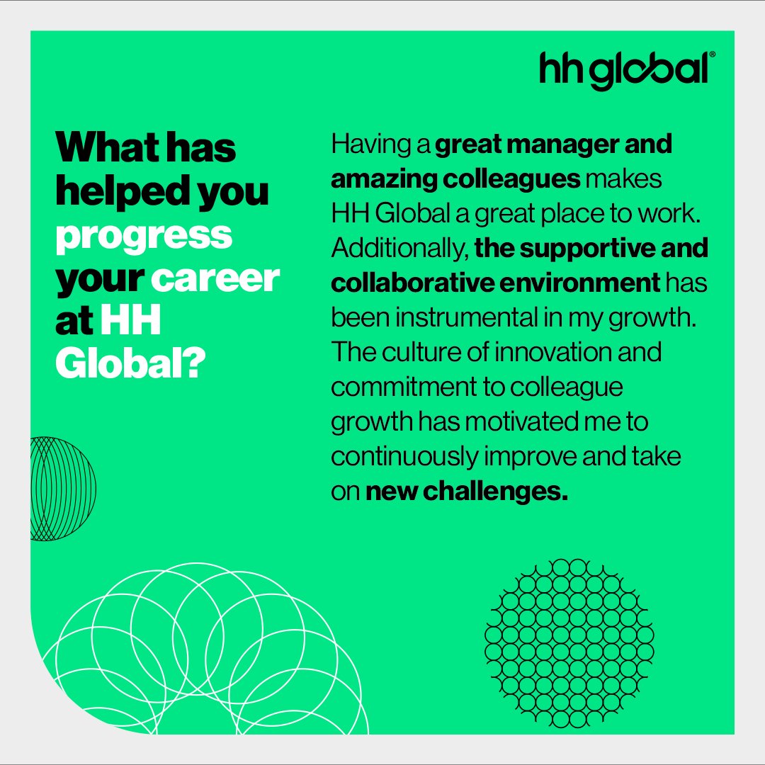 In our colleague spotlight series, we showcase our experts and explore their career paths with HH Global. Next up, we would like to introduce Tiffany, a Director of Operational Business Partnering in the United States. Click through to learn more about her incredible journey.