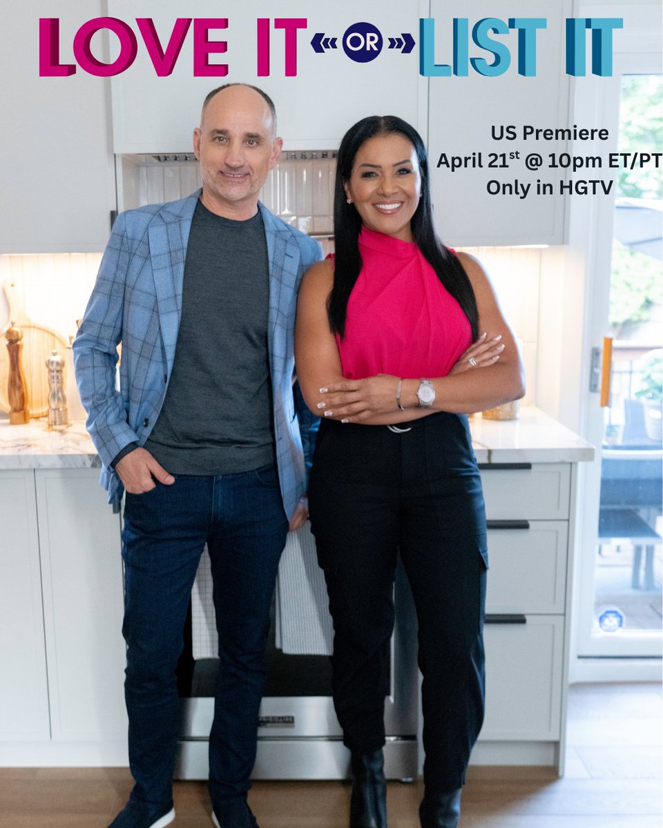 Look for Savoy House lighting in the season premiere of HGTV's Love It or List It! 

Mark your calendars now: Tune in at 10 pm Eastern on Monday, April 21 or stream it on Max! 

#SavoyHouseLighting #LoveItOrListIt #HGTV #StreamOnMax