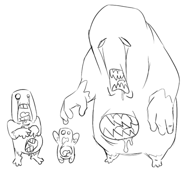 new designs johnny john and jonathan #fnfmod #fridaynightfunkin #fnf #HorrorMinecraft #Minecraft