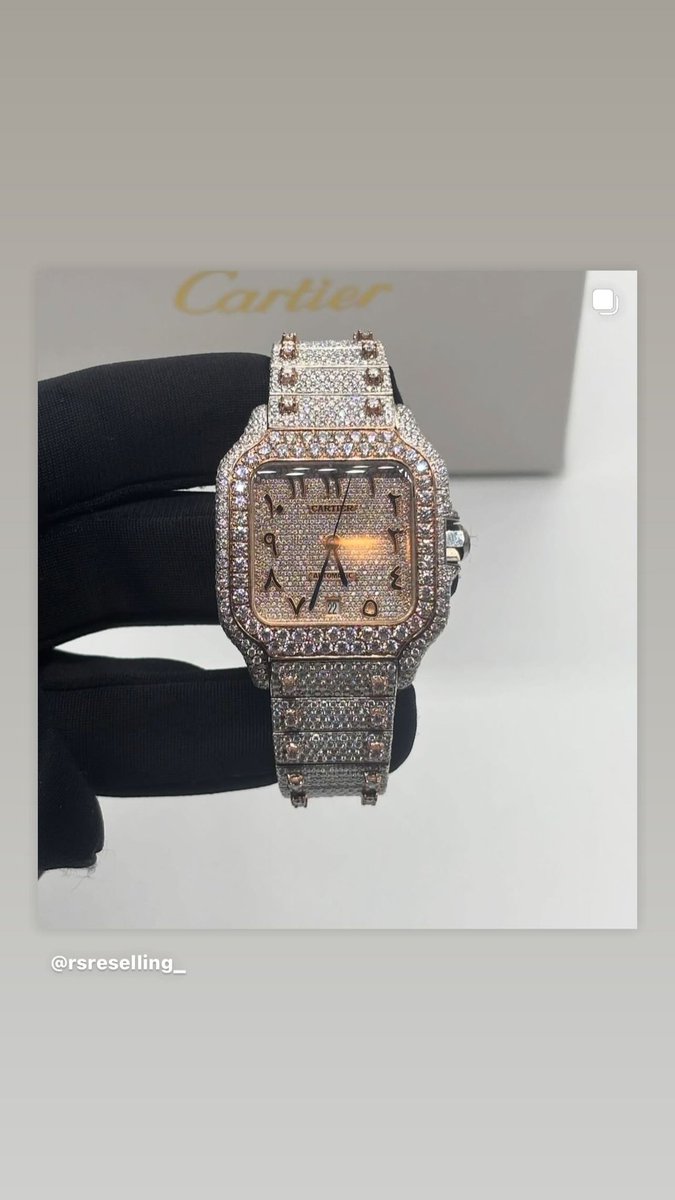 All My Moissanite Watches Are $700, You Can Find More At @rsreselling_ on Instagram.