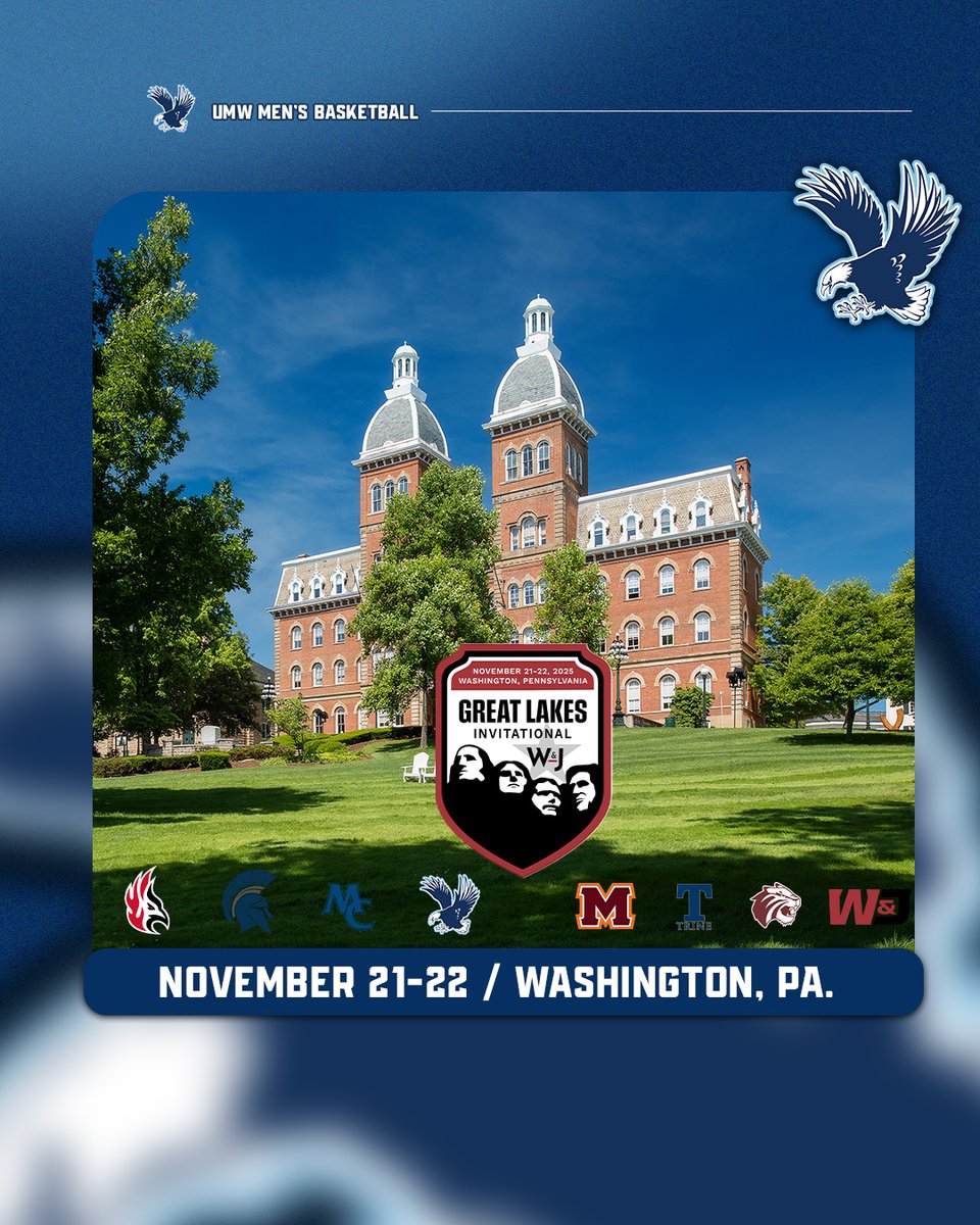 UMW Athletics (@umwathletics) on Twitter photo ๐๐ฎ๐ง๐ ๐ข๐ง โผ๏ธ
Fresh off a Sweet 16 last month, <a href="/UMW_Basketball/">UMW Basketball</a> learns its pairings for the 2025 Great Lakes Invitational (Nov. 21-22) on the campus of Washington & Jefferson tonight at 8 pm!
๐บ ยป youtube.com/watch?v=DZvhbQโฆ
#GetDirtyGoWash ๐ฆ
๐๐ฎ๐ง๐ ๐ข๐ง โผ๏ธ
Fresh off a Sweet 16 last month, <a href="/UMW_Basketball/">UMW Basketball</a> learns its pairings for the 2025 Great Lakes Invitational (Nov. 21-22) on the campus of Washington & Jefferson tonight at 8 pm!
๐บ ยป youtube.com/watch?v=DZvhbQโฆ
#GetDirtyGoWash ๐ฆ