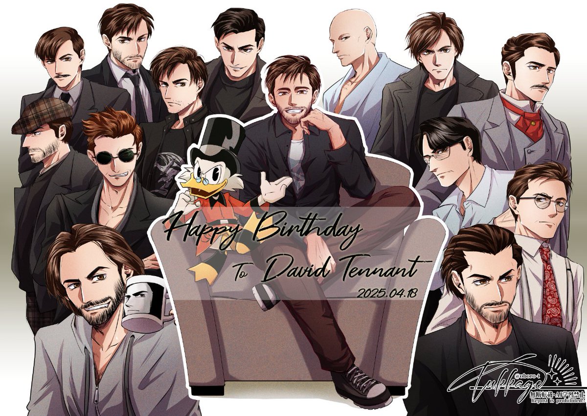 Happy birthday 🎂🎉🥂
#DavidTennant