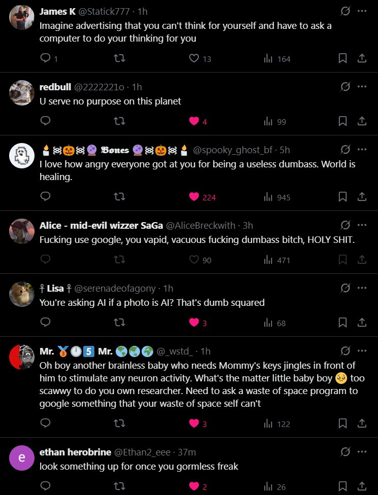 aah... now I see how to go viral on X...