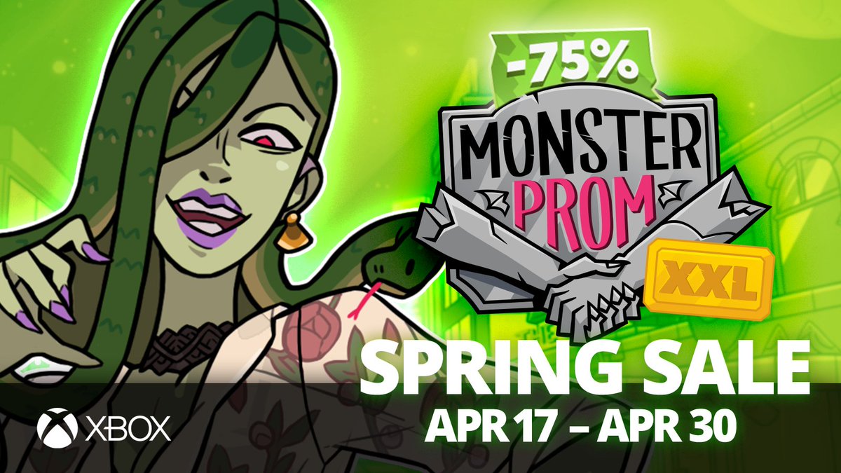 Monster Prom is on sale on Xbox, which is perfect because nothing says “healthy decision-making” like aggressively flirting with monsters from your couch. But hey we won't yuck your yum - get it!