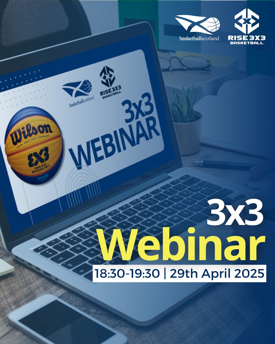 In partnership with <a href="/rise_3x3/">rise3x3</a> Basketball, we're excited to offer a unique opportunity to learn how to organise and run your very own 3x3 event! Whether you’re new to the game or looking to expand your event management skills, this webinar is for you!

👉 bit.ly/3GfcDVK