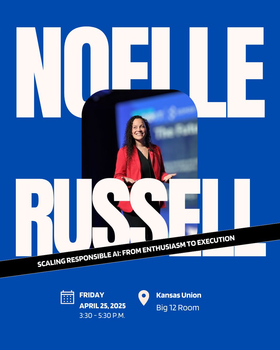 You're invited to the 2025 Self Graduate Fellowship Symposium Lecture featuring Noelle Russell on "Scaling Responsible AI: From Enthusiasm to Execution." This event is FREE and open to the public.
