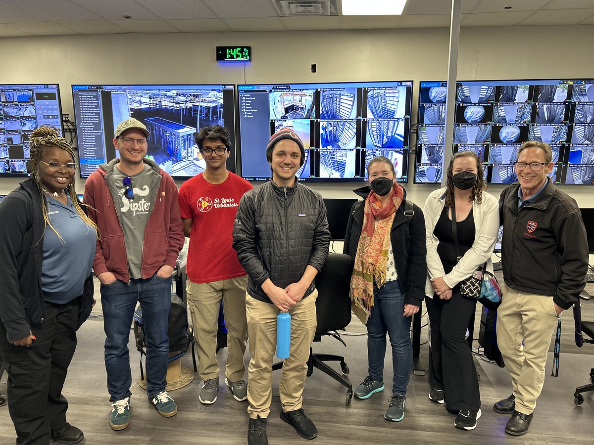 Excited to have hosted the St. Louis Urbanist Group to showcase our Secure Platform Plan! We demonstrated live video feeds in action and how our Transit Security Team collaborates with the St. Louis County Transit Police.  Together, we’re making transit safer!   #TransitSafety