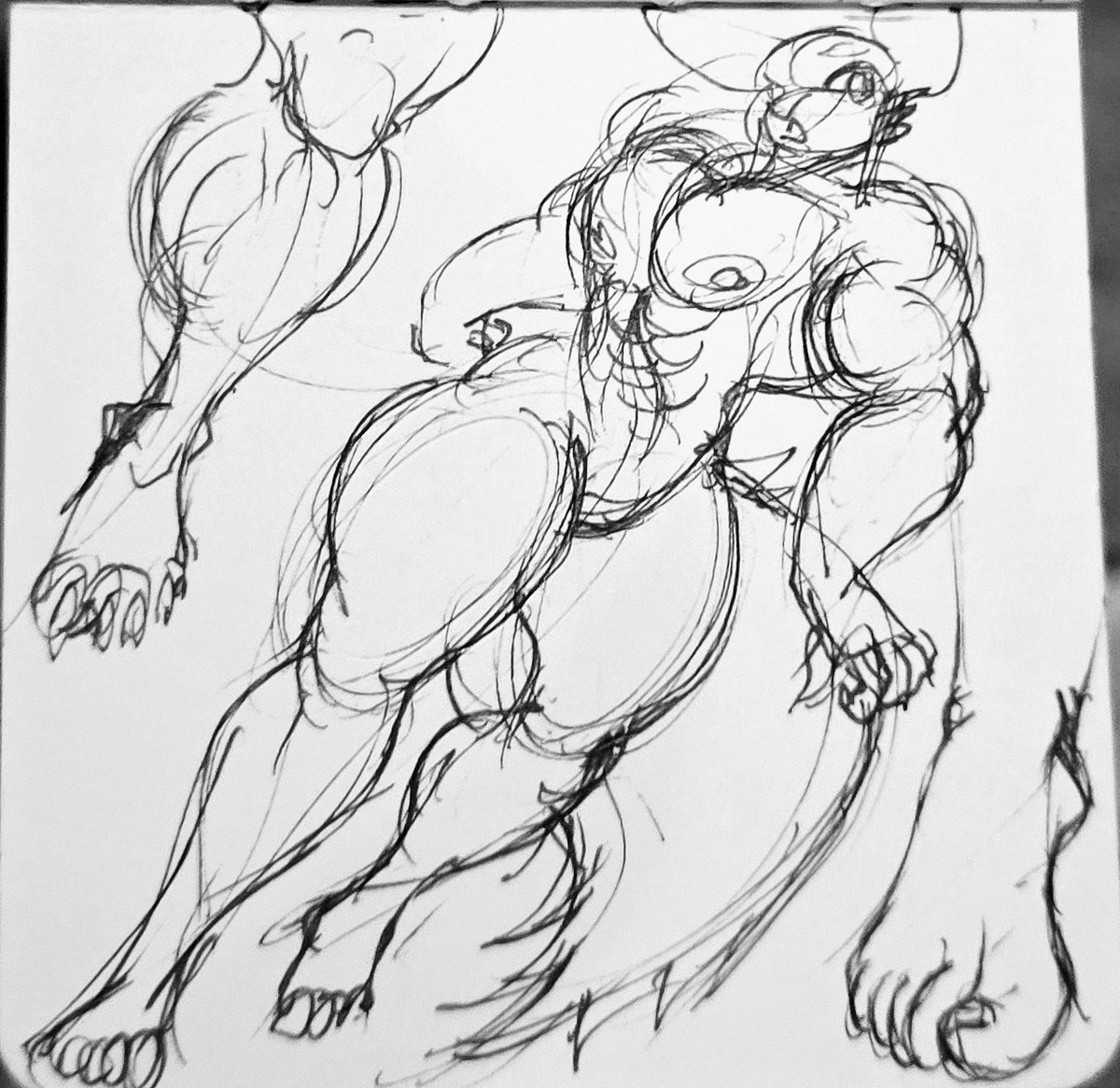 BlackGiantMoon's tweet photo. Some recent Practice and drafts/sketch QAQ https://t.co/Nj9FFhHK54