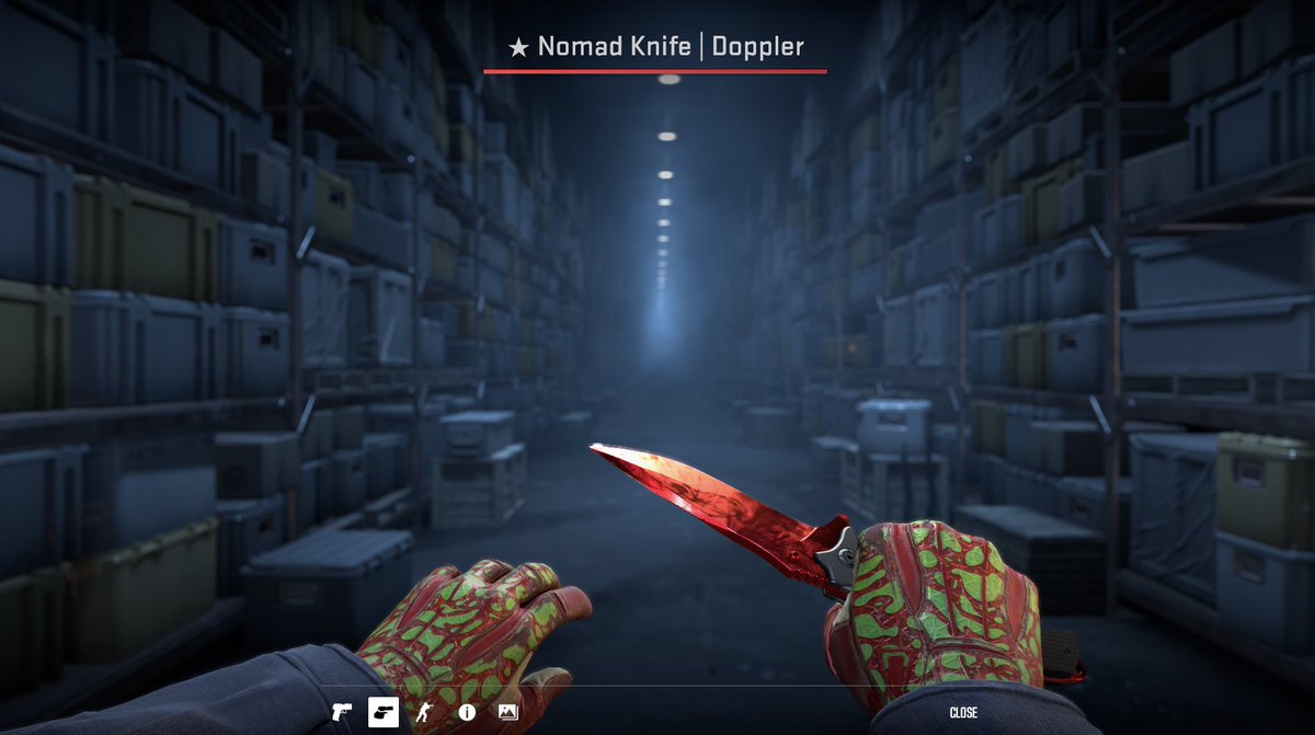 Nomad Knife | Doppler 
FN Ruby 🥰

medal.tv/games/counter-…
