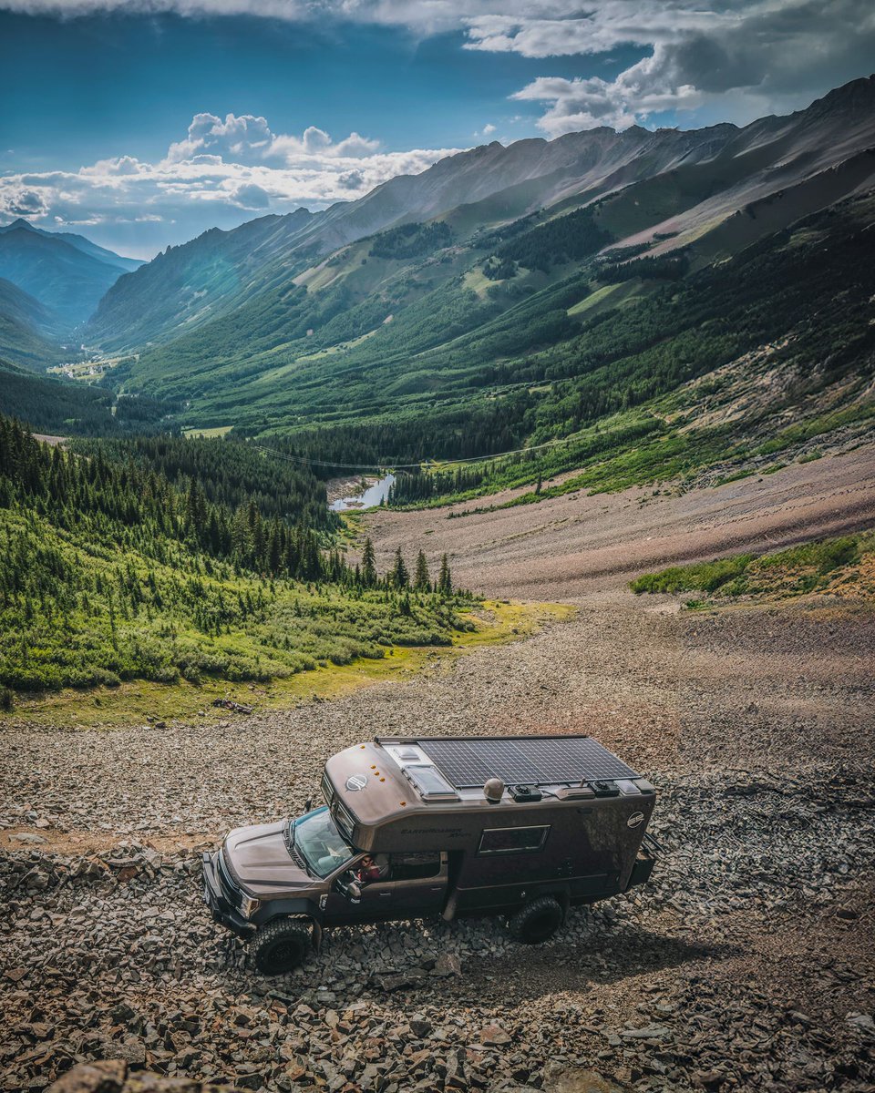 Off the grid and fully self-sufficient. Solar, water, power—everything needed to roam deeper.
·
·
·
#earthroamer #adventuretime #offroad4x4 #expeditionvehicle #campinglife #overlanding #4x4life #4x4trucks #vanlife #vanlifeadventures #boondocking  #luxuryvehicles #rvlife #offgrid