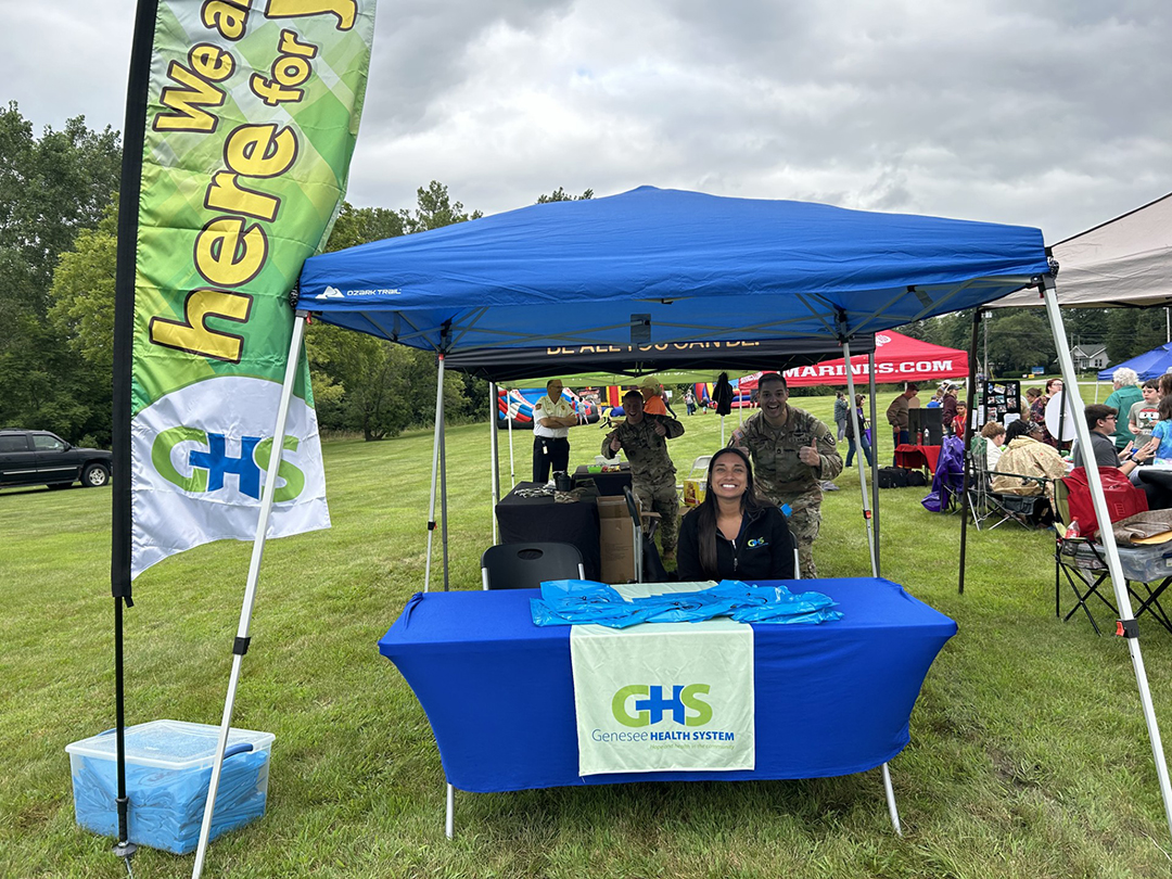 GHS staff enjoy attending community resource fairs. If you have an upcoming resource fair and you would like us to attend, complete our online resource fair request form: genhs.org/community-requ…