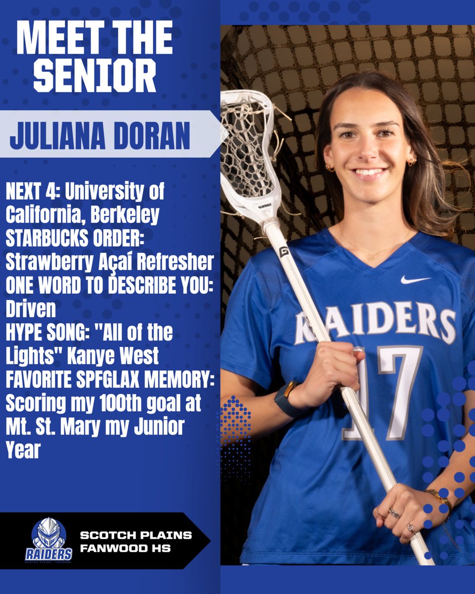 🔵⭐️Senior Spotlight - Juliana Doran ⭐️🔵