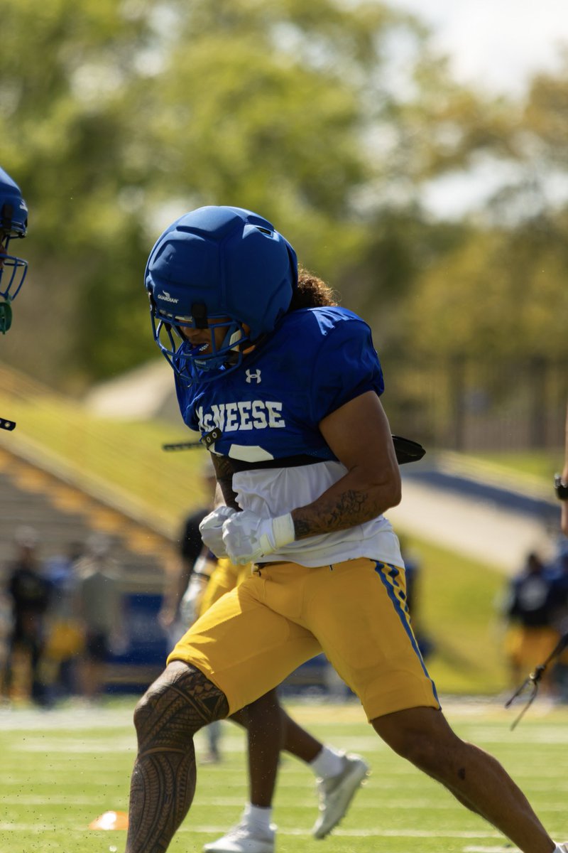 Jared Scott Maañao Quenga 🇬🇺 (@quengaisland) on Twitter photo Spring ball ✅
Time to prepare for the real deal
<a href="/McNeeseFB/">McNeese Football</a>
<a href="/CoachTCaheeII/">Terence Cahee II</a>
<a href="/IAmTDowns/">DBSelect_TDowns</a>
<a href="/BThompson_BT/">Brandyn Thompson</a> Spring ball ✅
Time to prepare for the real deal
<a href="/McNeeseFB/">McNeese Football</a>
<a href="/CoachTCaheeII/">Terence Cahee II</a>
<a href="/IAmTDowns/">DBSelect_TDowns</a>
<a href="/BThompson_BT/">Brandyn Thompson</a>