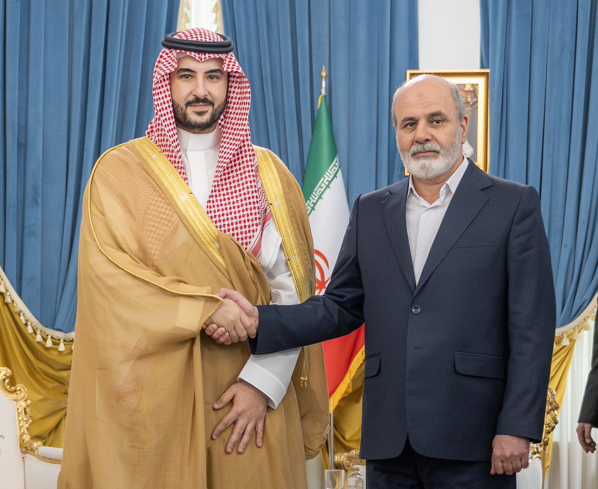 Met with the secretary of Iran's Supreme National Security Council, Ali Akbar Ahmadian. We reviewed the progress of our bilateral relations and discussed regional developments, as well as other topics of mutual concern, including efforts to promote security and stability.