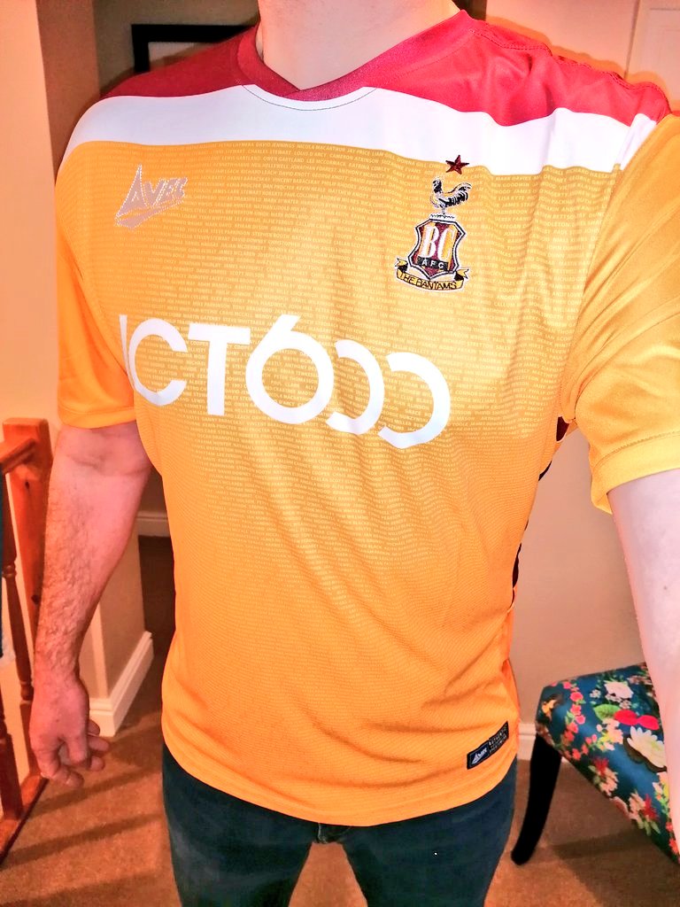 Match day attire 🧡❤️

With the name of each and every 1903 Club member printed into the fabric.

#bcafc