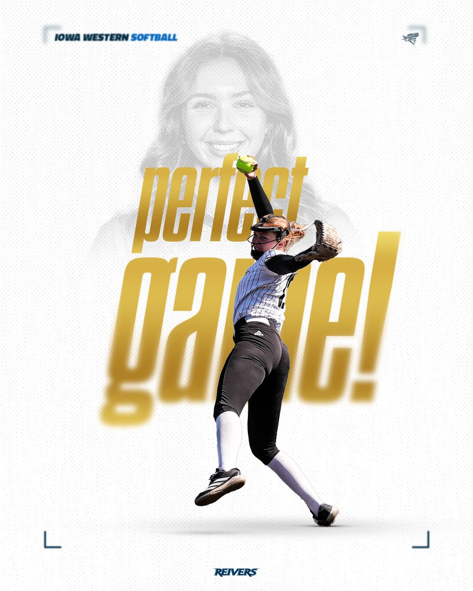 Iowa Western Reivers (@goreivers) on Twitter photo 🚨 PERFECT GAME! 🚨
Olivia Dougherty struck out 12 of the 15 batters she faced in a 10-0, run-rule victory over Central CC!
#FlyTheFlag 🏴☠️ | <a href="/ReiverSoftball/">Reiver Softball</a> 🚨 PERFECT GAME! 🚨
Olivia Dougherty struck out 12 of the 15 batters she faced in a 10-0, run-rule victory over Central CC!
#FlyTheFlag 🏴☠️ | <a href="/ReiverSoftball/">Reiver Softball</a>