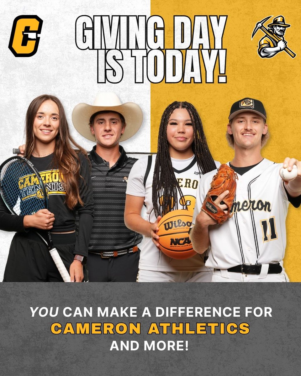 Reminder that Today is Giving Day!🥳

Aggie athletics appreciates your support⛏
🔗bit.ly/GivingDayAggies

#backtheaxe