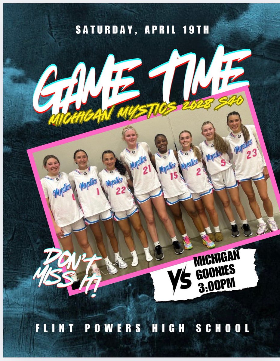 Michigan Mystics S40 2028 (@2028mystics) on Twitter photo Dawg Squad back at it again Saturday in Flint. Great chance for local coaches to see this dynamic team. 100% coming at you from start to finish!
Let’s go!!
<a href="/MImystics/">Michigan Mystics</a> <a href="/PGHMichigan/">Prep Girls Hoops Michigan</a> <a href="/MichHSBball/">Mich HS Bball</a> Dawg Squad back at it again Saturday in Flint. Great chance for local coaches to see this dynamic team. 100% coming at you from start to finish!
Let’s go!!
<a href="/MImystics/">Michigan Mystics</a> <a href="/PGHMichigan/">Prep Girls Hoops Michigan</a> <a href="/MichHSBball/">Mich HS Bball</a>