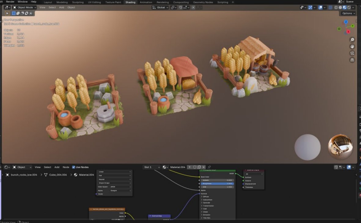☕️ Morning: coffee &amp; Blender modeling
🔧 Midday: node‑wrangling &amp; UV unwrapping
🐞 Afternoon: shader debugging &amp; optimizing for the engine
🌙 Evening: tweak, polish, repeat…

Just another day in the life of a 3D game‑dev! 🚀🎮
#GameDev #Blender3D #IndieDev #DailyGrind #NEAR