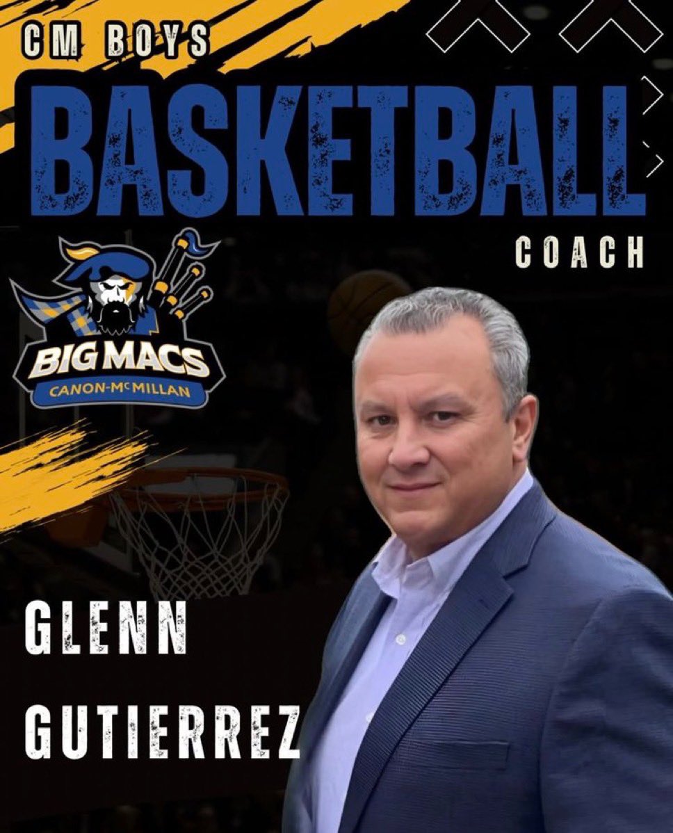 South Fayette Boys Basketball (@sfbbball) on Twitter photo Congrats to Coach Gutierrez on becoming the next boys high school basketball coach <a href="/cmboysbball/">Canon-Mcmillan Boys Basketball</a>
We are very thankful to Coach for his 8 years mentoring our 8th grade team & wish him the best!
#SFLionPride Congrats to Coach Gutierrez on becoming the next boys high school basketball coach <a href="/cmboysbball/">Canon-Mcmillan Boys Basketball</a>
We are very thankful to Coach for his 8 years mentoring our 8th grade team & wish him the best!
#SFLionPride