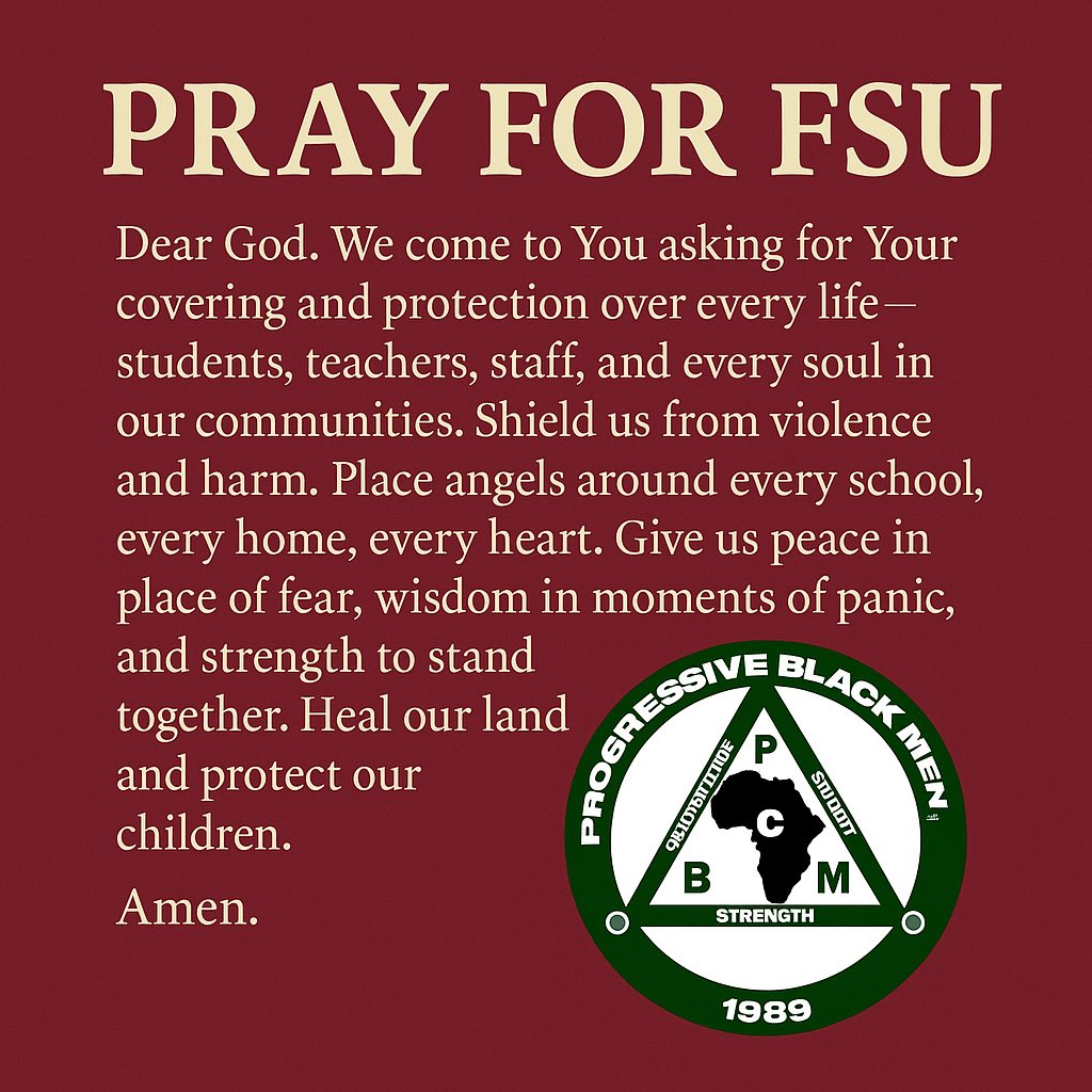 National_PBM's tweet photo. The brothers of Progressive Black Men, Inc. sends our thoughts and prayers to everyone who has been affected by this tragic incident.
#CKES ππΏ https://t.co/svsrPLnDyh