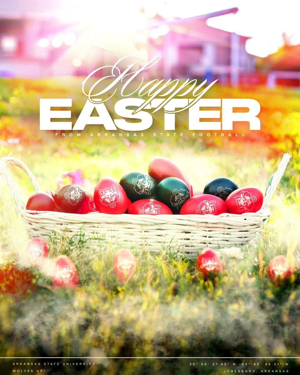 𝐻𝑎𝑝𝑝𝑦 𝐸𝑎𝑠𝑡𝑒𝑟 𝑡𝑜 𝑎𝑙𝑙 𝑓𝑟𝑜𝑚 𝐴𝑟𝑘𝑎𝑛𝑠𝑎𝑠 𝑆𝑡𝑎𝑡𝑒 𝐹𝑜𝑜𝑡𝑏𝑎𝑙𝑙! 🐣🌸

#WolvesUp🐺