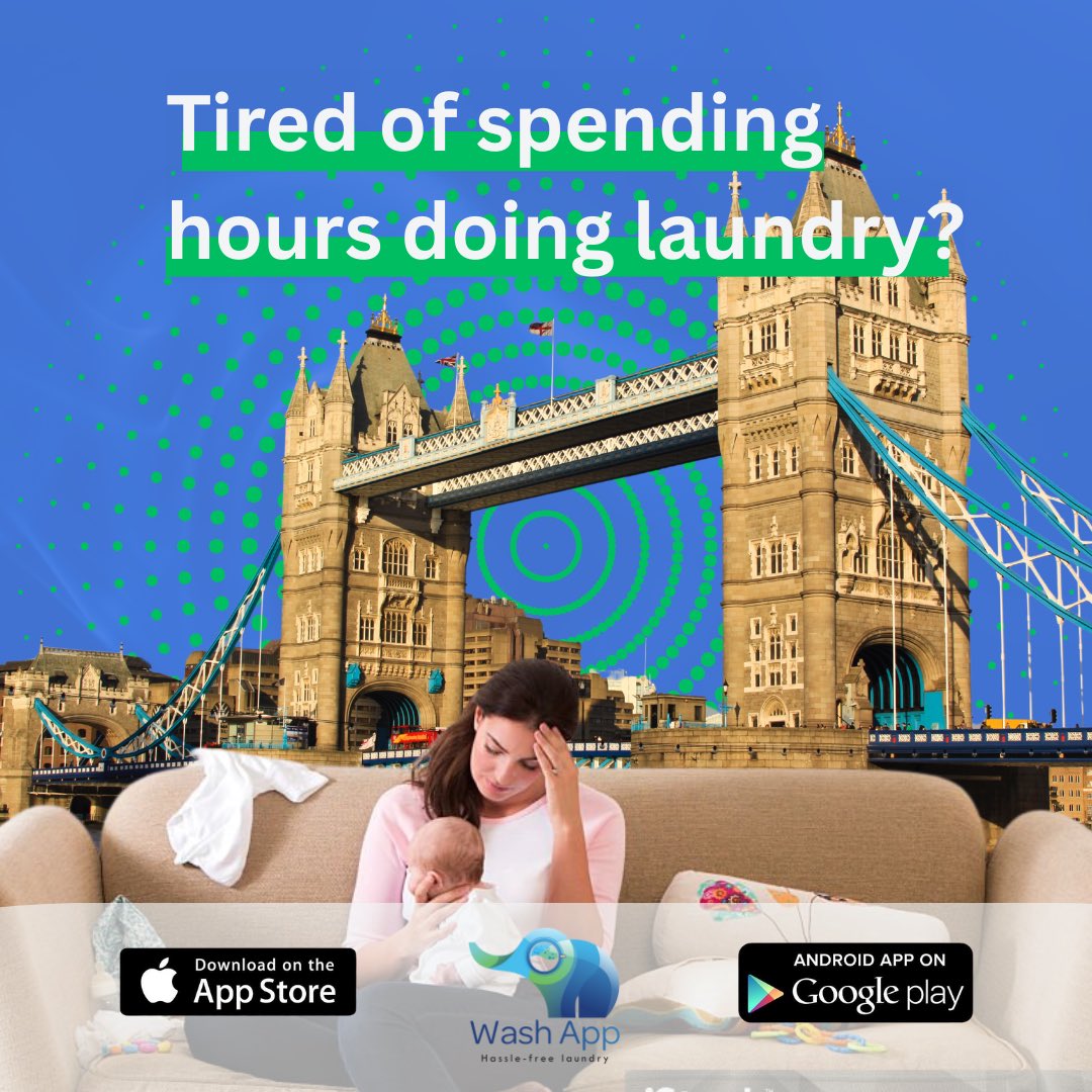 Washapp_'s tweet photo. 📢 #Tired of spending hours doing laundry? #WashApp is here!

Say hello to #London’s easiest #laundry solution—just order, relax, and let us handle the rest! 🧺✨

👉 Follow us to learn more! https://t.co/ddH3HTFm50
