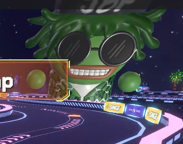 Lucky Frog 🍀 (@efrog777) on Twitter photo Apart from being in the billboard, <a href="/Juiceboxfrens/">Juicebox frens</a> have a massive balloon too on the <a href="/intraVerse_Game/">Intraverse</a> <a href="/apecoin/">ApeCoin</a> Banana Track! It looks so dope!
I wonder if <a href="/MrDonaldToad/">Mr Toad 🐸💰</a> would have a massive balloon to cheer for its amazing community members! Apart from being in the billboard, <a href="/Juiceboxfrens/">Juicebox frens</a> have a massive balloon too on the <a href="/intraVerse_Game/">Intraverse</a> <a href="/apecoin/">ApeCoin</a> Banana Track! It looks so dope!
I wonder if <a href="/MrDonaldToad/">Mr Toad 🐸💰</a> would have a massive balloon to cheer for its amazing community members!