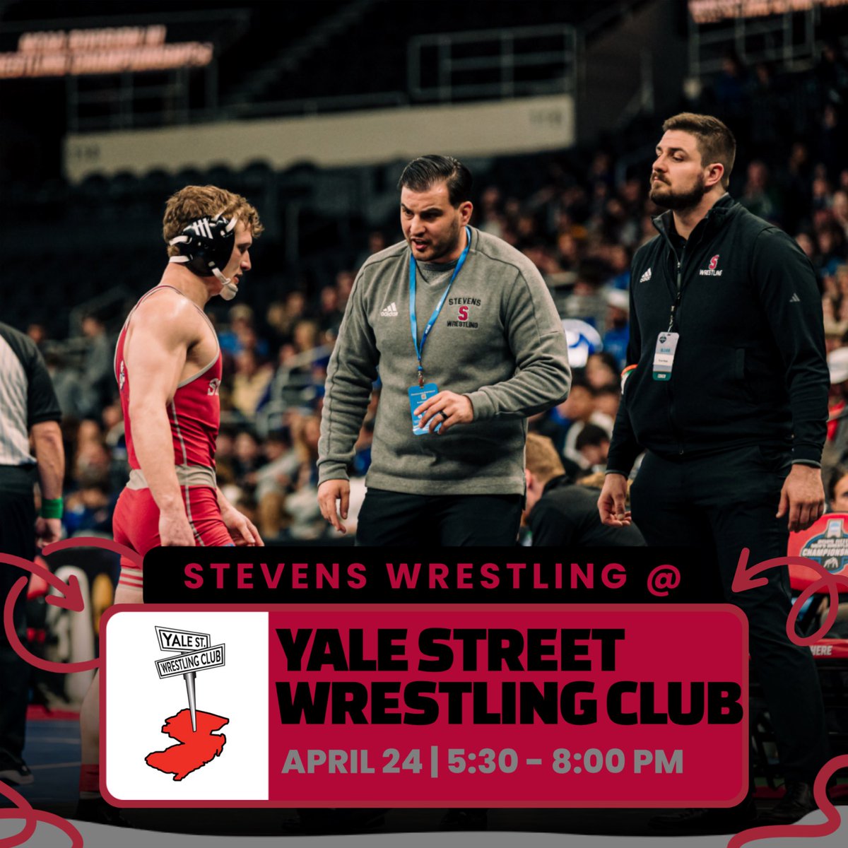Stevens Wrestling (@duckwrestling) on Twitter photo On the road looking for future Ducks!
Looking forward to working with next week. <a href="/CoachAbon/">Anthony Bonaventura</a> will be running the Folkstyle and Freestyle practice sessions on 4/24. See you there πͺπ»
#OneMore #AllRise #C4 #GoDucks On the road looking for future Ducks!
Looking forward to working with next week. <a href="/CoachAbon/">Anthony Bonaventura</a> will be running the Folkstyle and Freestyle practice sessions on 4/24. See you there πͺπ»
#OneMore #AllRise #C4 #GoDucks