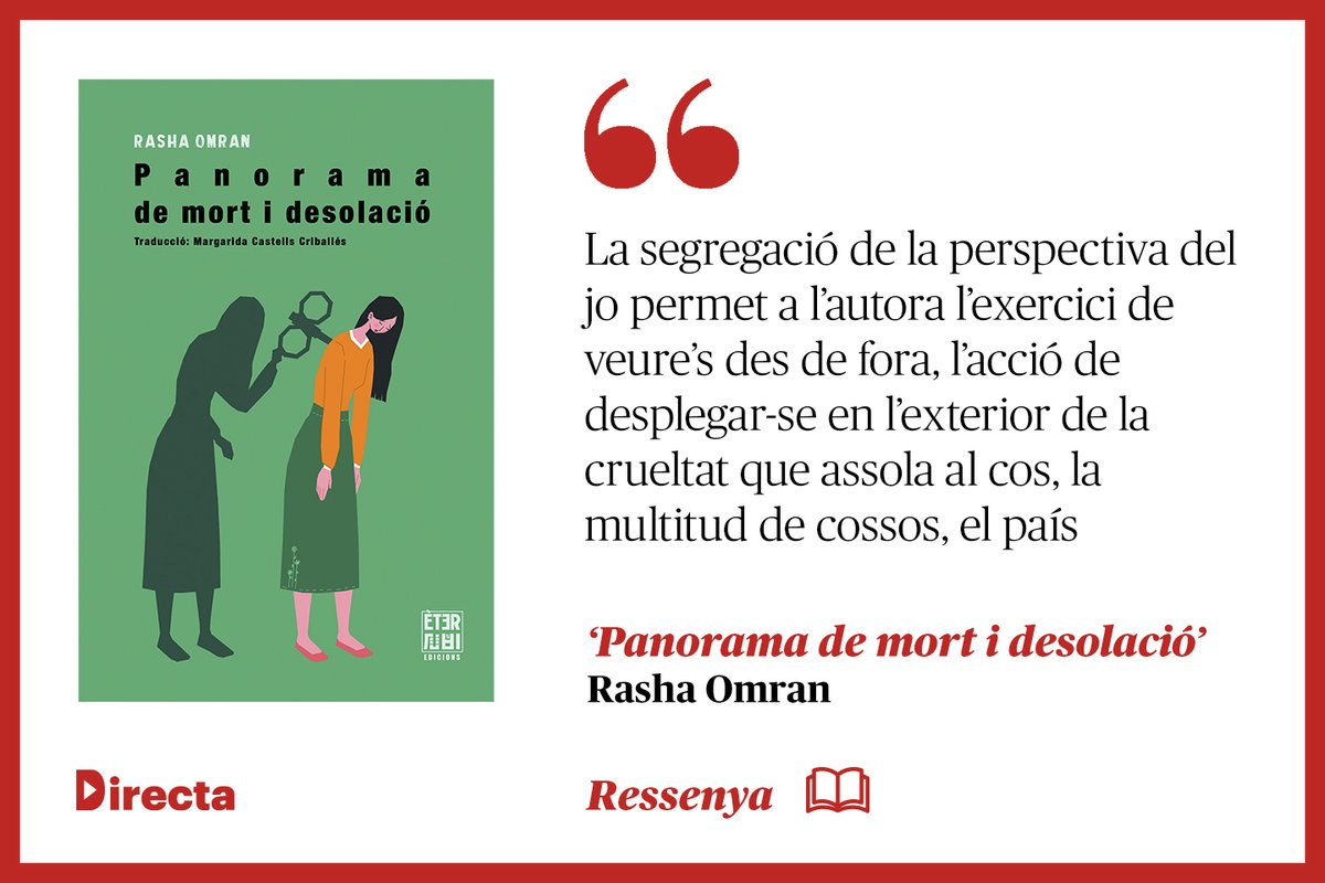 Directa (@la_directa) on Twitter photo #CULTURA | a 'Panorama de mort i desolació', Rasha Omran (<a href="/EterEdicions/">Èter Edicions</a>) dibuixa un recorregut per una pròpia visió del terrible, per una impotència col·lectiva entortolligada en la forma individual de cossos, ànimes, ombres i objectes directa.cat/rasha-omran-ve… Per <a href="/ViviAlfonsin/">Vivi Alfonsin</a> #CULTURA | a 'Panorama de mort i desolació', Rasha Omran (<a href="/EterEdicions/">Èter Edicions</a>) dibuixa un recorregut per una pròpia visió del terrible, per una impotència col·lectiva entortolligada en la forma individual de cossos, ànimes, ombres i objectes directa.cat/rasha-omran-ve… Per <a href="/ViviAlfonsin/">Vivi Alfonsin</a>