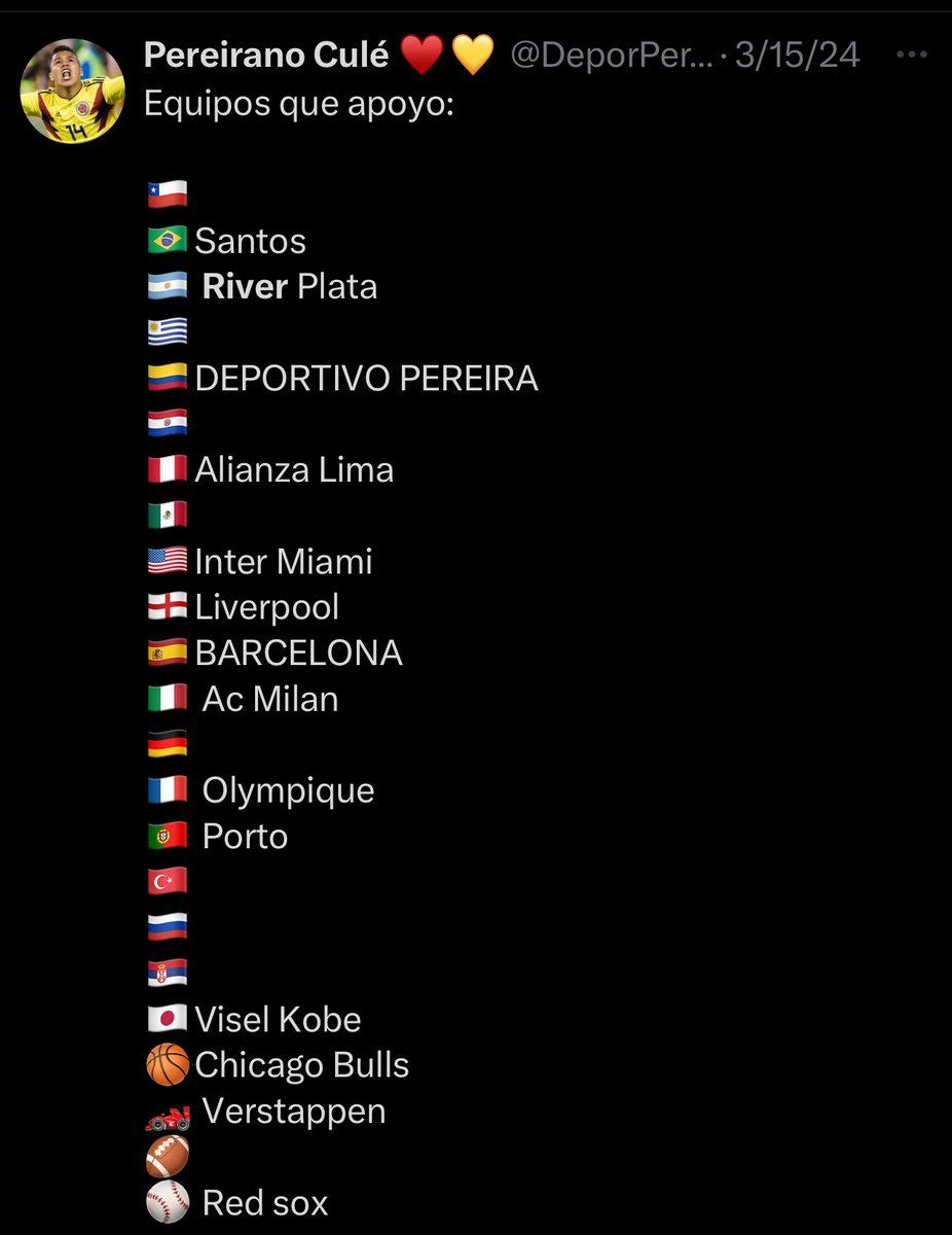 DavidLopez99's tweet photo. Por lo menos 7 equipos de esos que apoyas usan el blanco en sus uniformes… 

La de ser coherente te la sabes? https://t.co/Z8eFR0CKDL