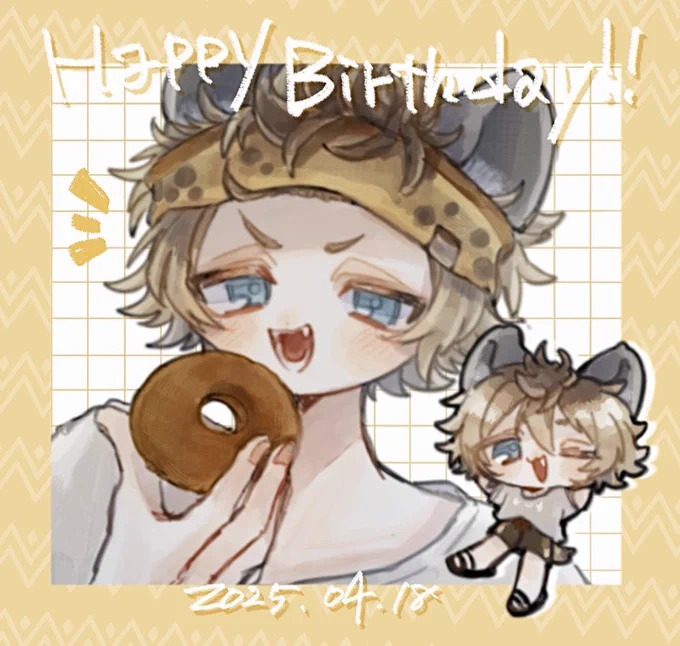 お誕生日おめでとう～!!#ラギー・ブッチ誕生祭2025#ラギー・ブッチ生誕祭2025 