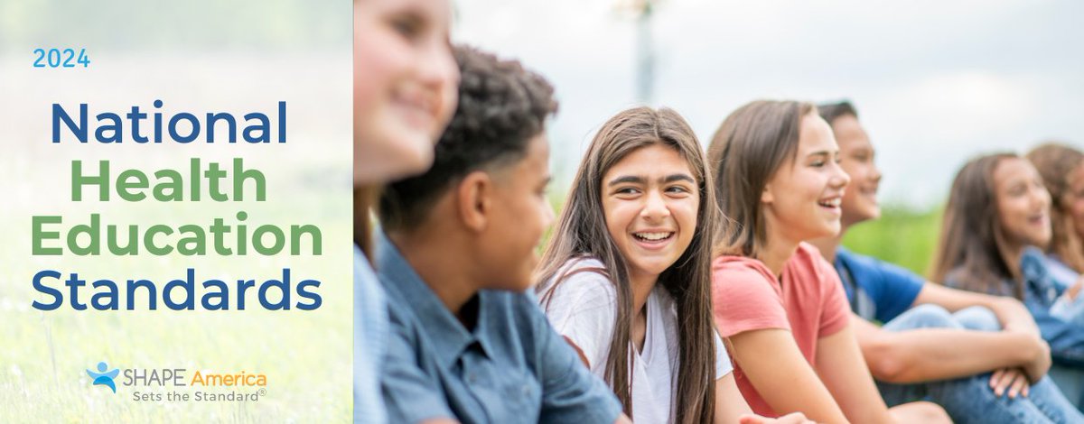 National Physical Education &amp; Health Education Standards Resources for Teachers &amp; Administrators

SHAPE America’s National Standards define what a student should know &amp; be able to do as result of a highly effective program

PE:
shapeamerica.org/standards/pe/t…

HE: shapeamerica.org/standards/heal…