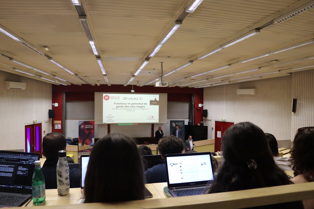 Philippe Augé (@philippe_auge) on Twitter photo Treès heureux d'avoir ouvert la 21e édition d'Œnofutur à la Faculté de Pharmacie de l'<a href="/umontpellier/">Université de Montpellier</a>. À #Montpellier, l'œnologie est une science dont les racines remontent jusqu'à Jean-Antoine Chaptal (1756-1832) et le premier diplôme national d’œnologue y a été crée en 1955. Treès heureux d'avoir ouvert la 21e édition d'Œnofutur à la Faculté de Pharmacie de l'<a href="/umontpellier/">Université de Montpellier</a>. À #Montpellier, l'œnologie est une science dont les racines remontent jusqu'à Jean-Antoine Chaptal (1756-1832) et le premier diplôme national d’œnologue y a été crée en 1955.