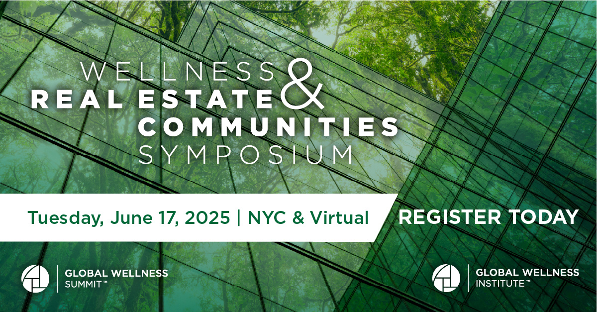 Registration is now open for the 4th Annual Wellness Real Estate Symposium — the premier gathering for leaders at the intersection of wellness, sustainability, and the built environment.
hubs.ly/Q03hTgq70

#WellnessRealEstate #WellnessCommunities #BuiltEnvironment #Future