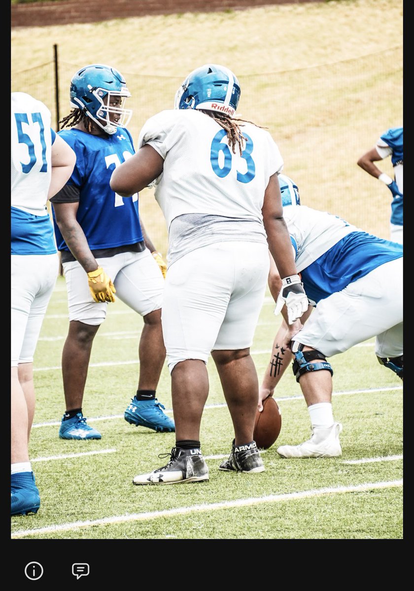 Stokess61's tweet image. 4 Years of Eligibility! Looking for a home! #AGTG
Pos: OG,C
Ht:6’2
Wt: 315
Phone: 803-403-4854