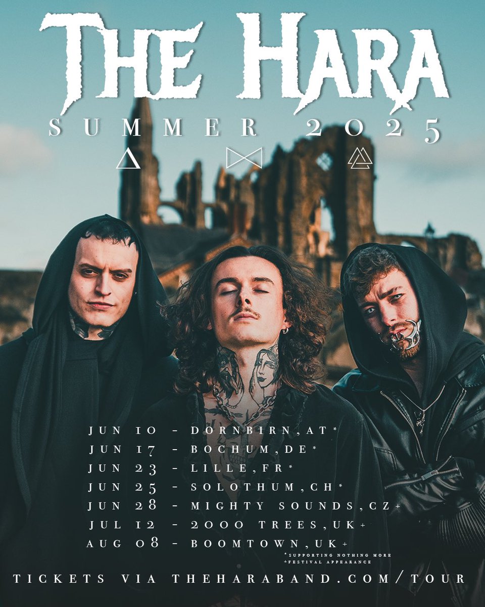 We’re coming out of post tour hibernation for some summer UK &amp; Europe shows. We’ve been proper craving a fat mosh pit, hope to see you in it.😘🍻

T-)