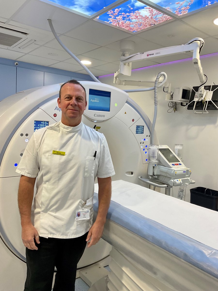 Say hello to Darren Ford, CT Team Leader at Scarborough Hospital 👋

"I’m one of the clinical leads, overseeing the CT team and operations. We are part of the emergency department and provide scans for all sorts of patients."

More ➡️ yorkhospitals.nhs.uk/news-amp-media…
#OneTrustOneTeam