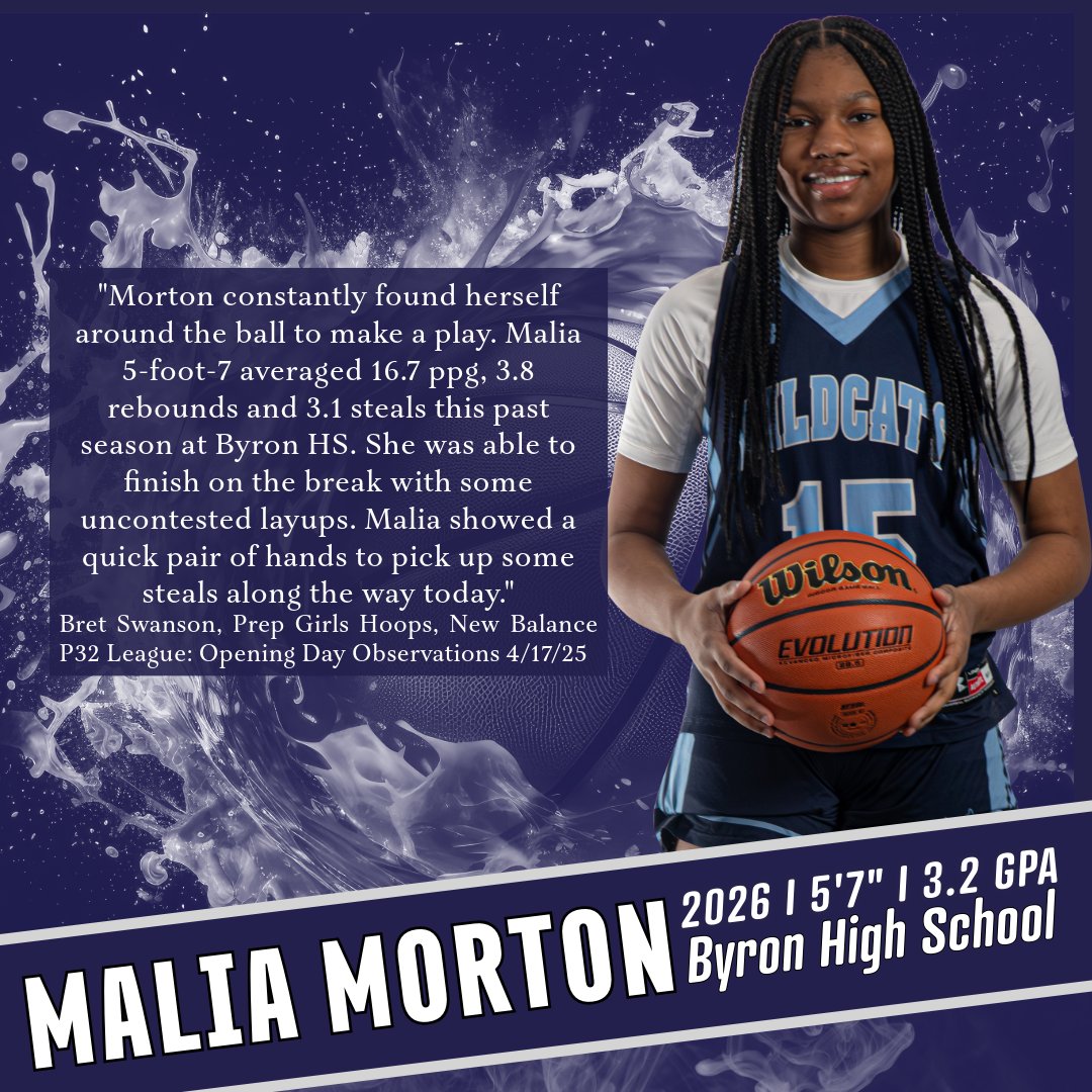 Midwest Wildcats Basketball (@midwestwildcats) on Twitter photo Malia Morton had a great weekend at the New Balance P32 event. <a href="/malia_morton/">Malia Morton</a> was mentioned in the Prep Girls Hoops New Balance P32 League Opening Day Observations. Keep up the great work, Malia! Malia Morton had a great weekend at the New Balance P32 event. <a href="/malia_morton/">Malia Morton</a> was mentioned in the Prep Girls Hoops New Balance P32 League Opening Day Observations. Keep up the great work, Malia!