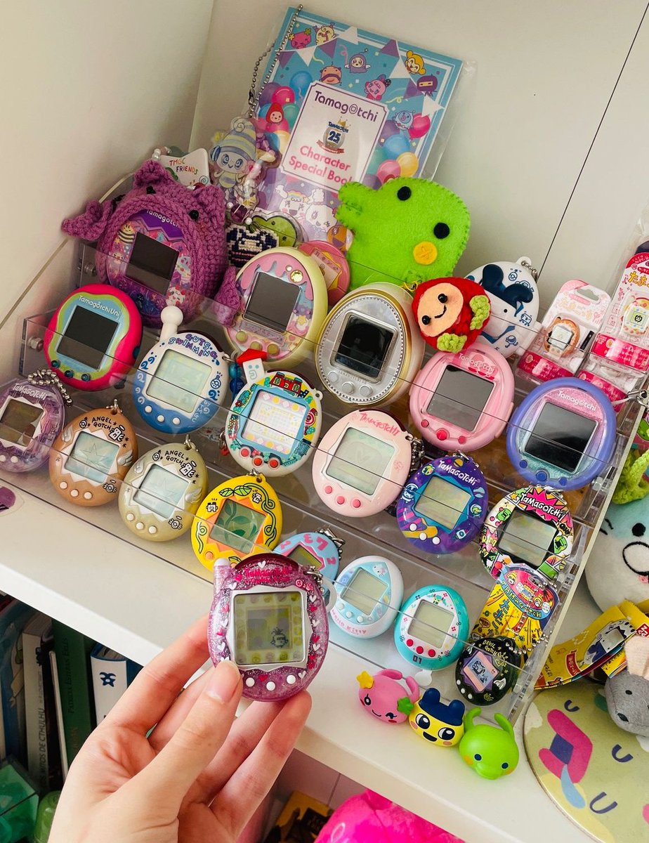 Part of my Tamagotchi collection so far :) 💖